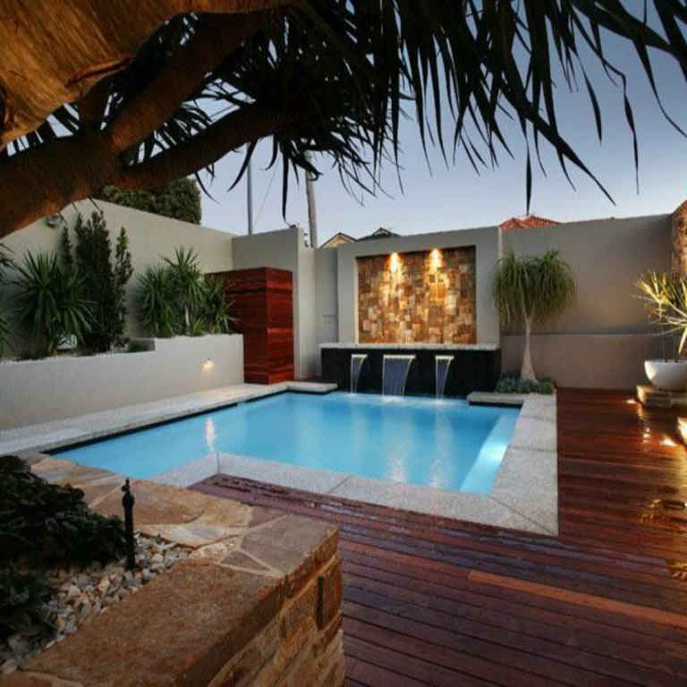 Wooden decking