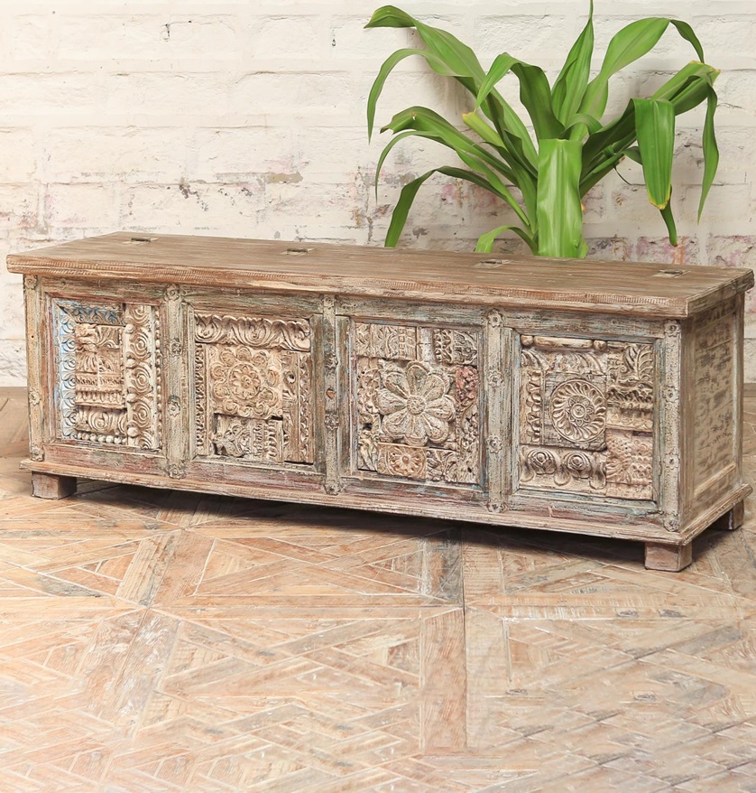 reclaimed carved cabinet - reldor