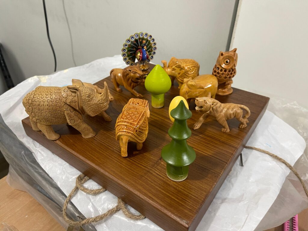 wooden handicrafts