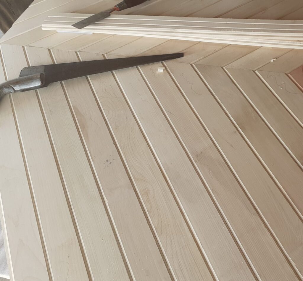 Customized maple flooring- Reldor