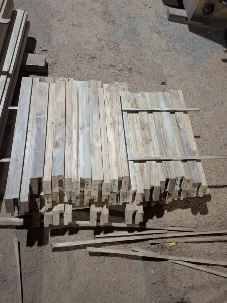 plantation teak wood frame