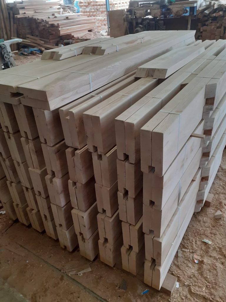 wooden door frames