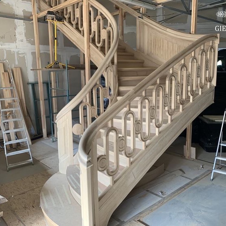 Wooden Handrails design by ReldorLifestyles