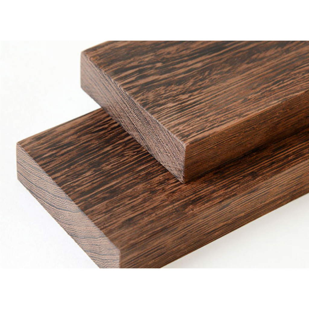 Exotic dark hardwood