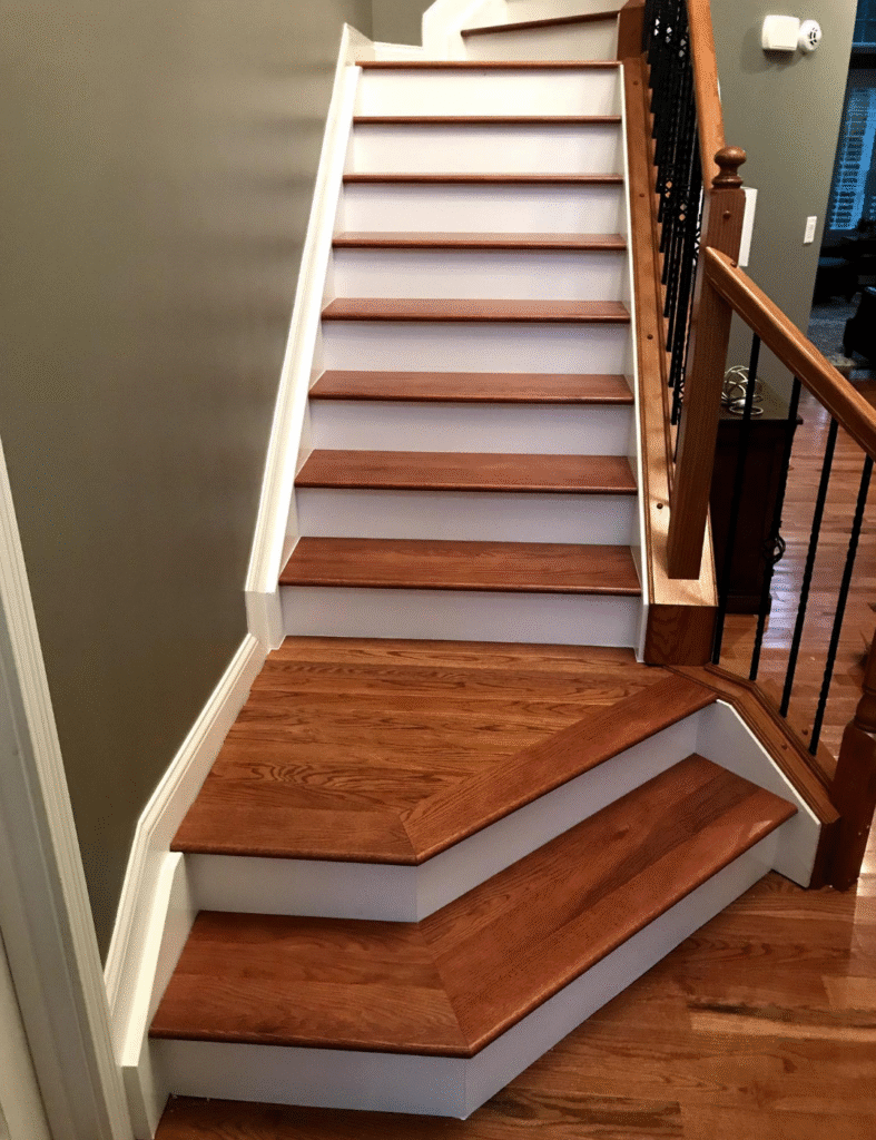 custom wooden staircase
