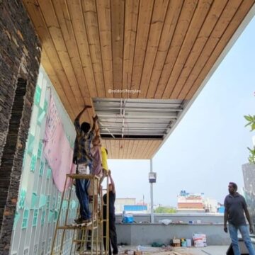 Thermo Pine wood cladding- Reldor