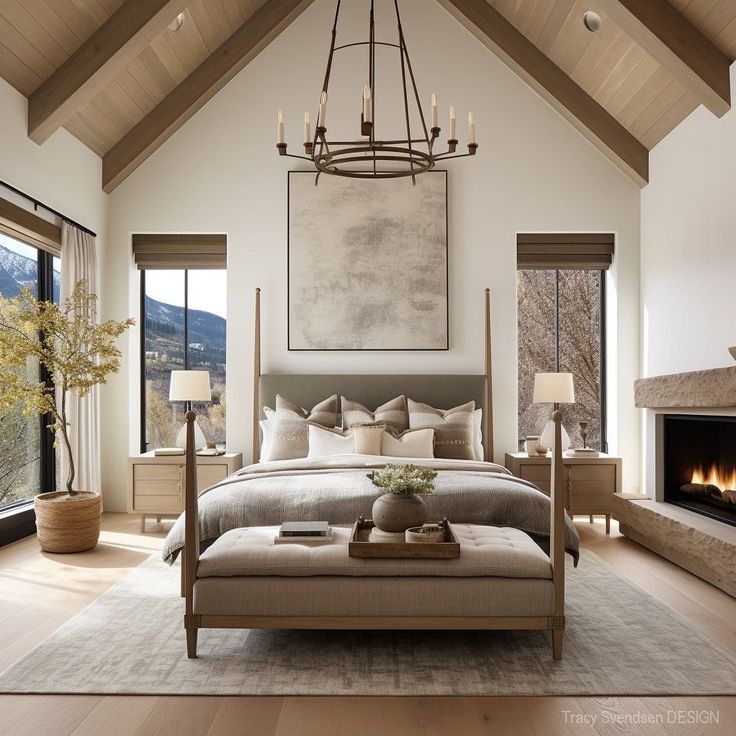 Custom Bedroom Ceiling