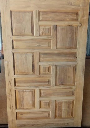 Solid Teak Panel Doors- Reldor