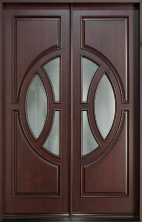 Teak Wood Double Doors- Reldor