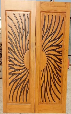Premium Teak Double Doors- Reldor