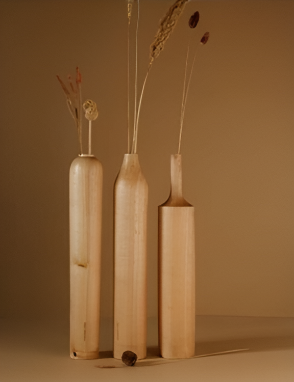 Wood Vases- Reldor