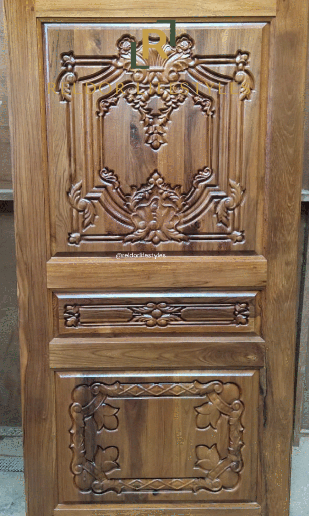 Hand Carving wooden door- Reldor