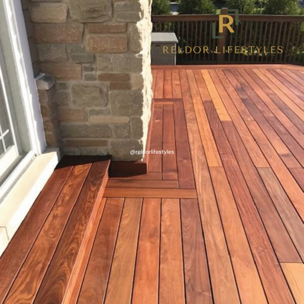 Premium outdoor decking- Reldor