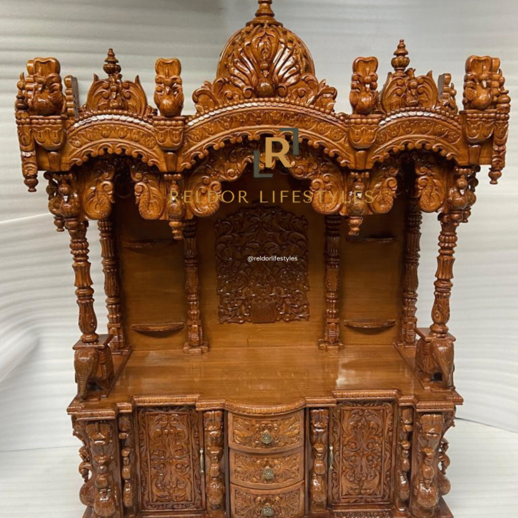 Premium Pooja temple- Reldor lifestyles