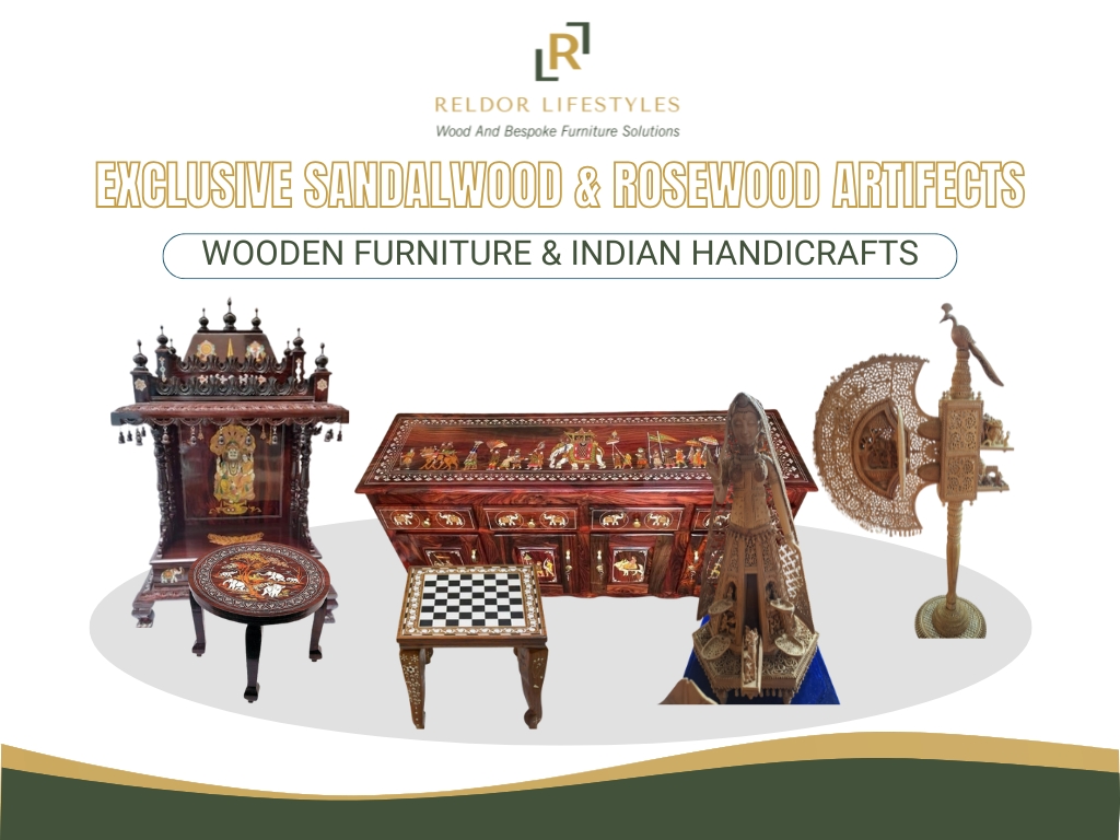 Rosewood and sandalwood handicrafts
