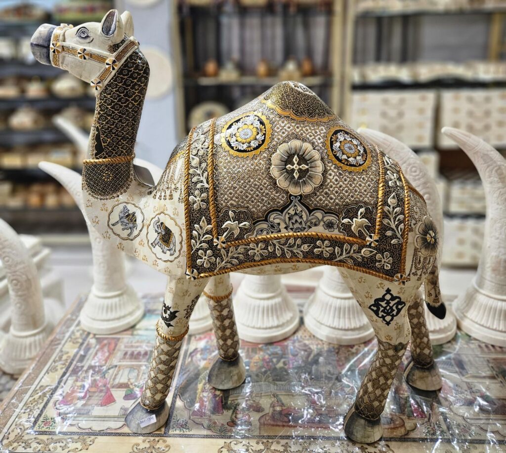 Indian artisan made camel