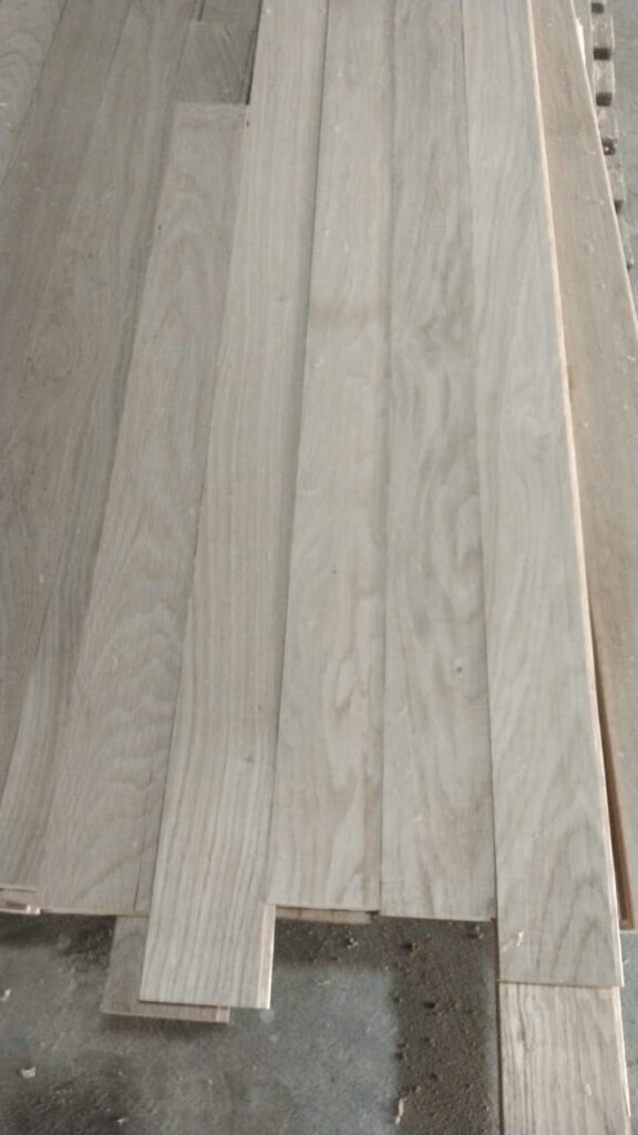 White Oak flooring customized