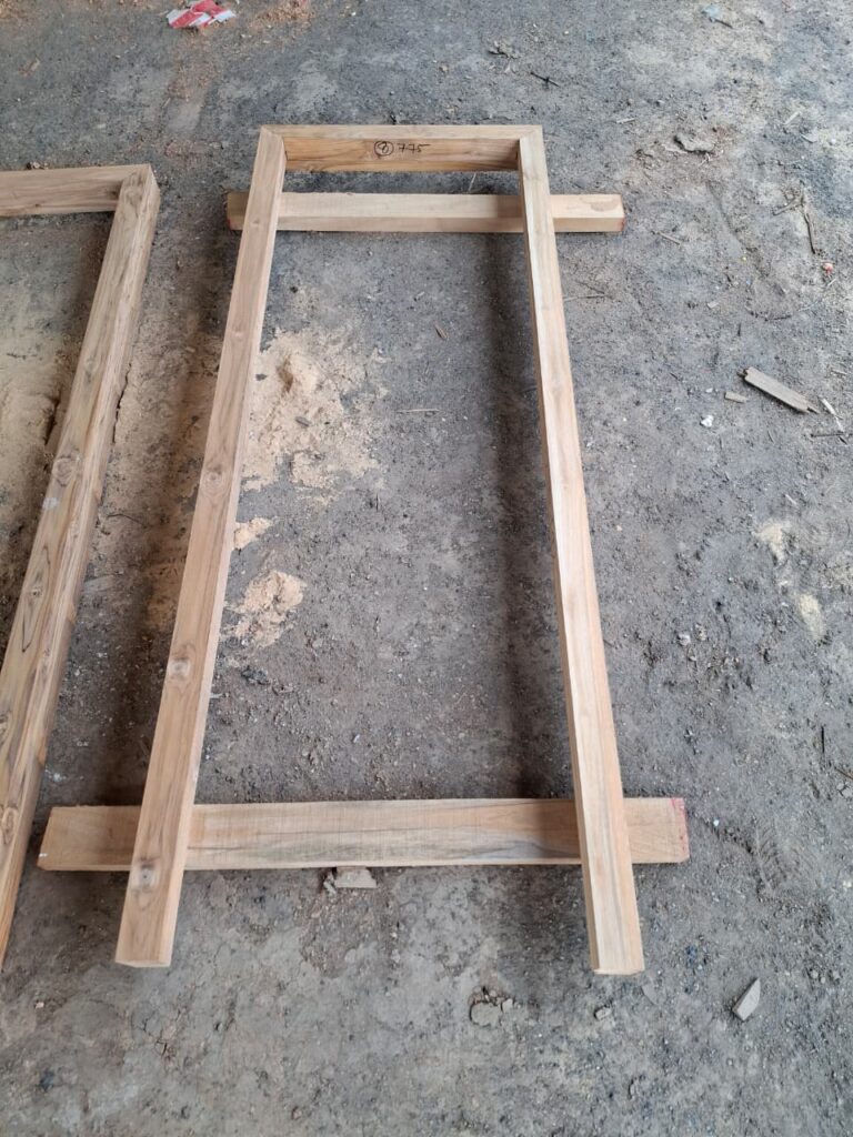 Custom door frame